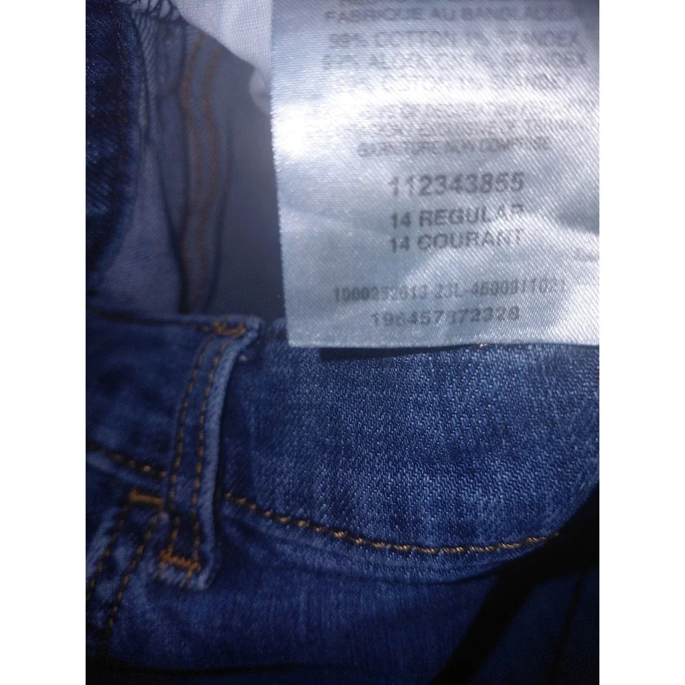 Wrangler Classic Boot Jeans Kids Size 14 Regular Medium Wash Denim Pants